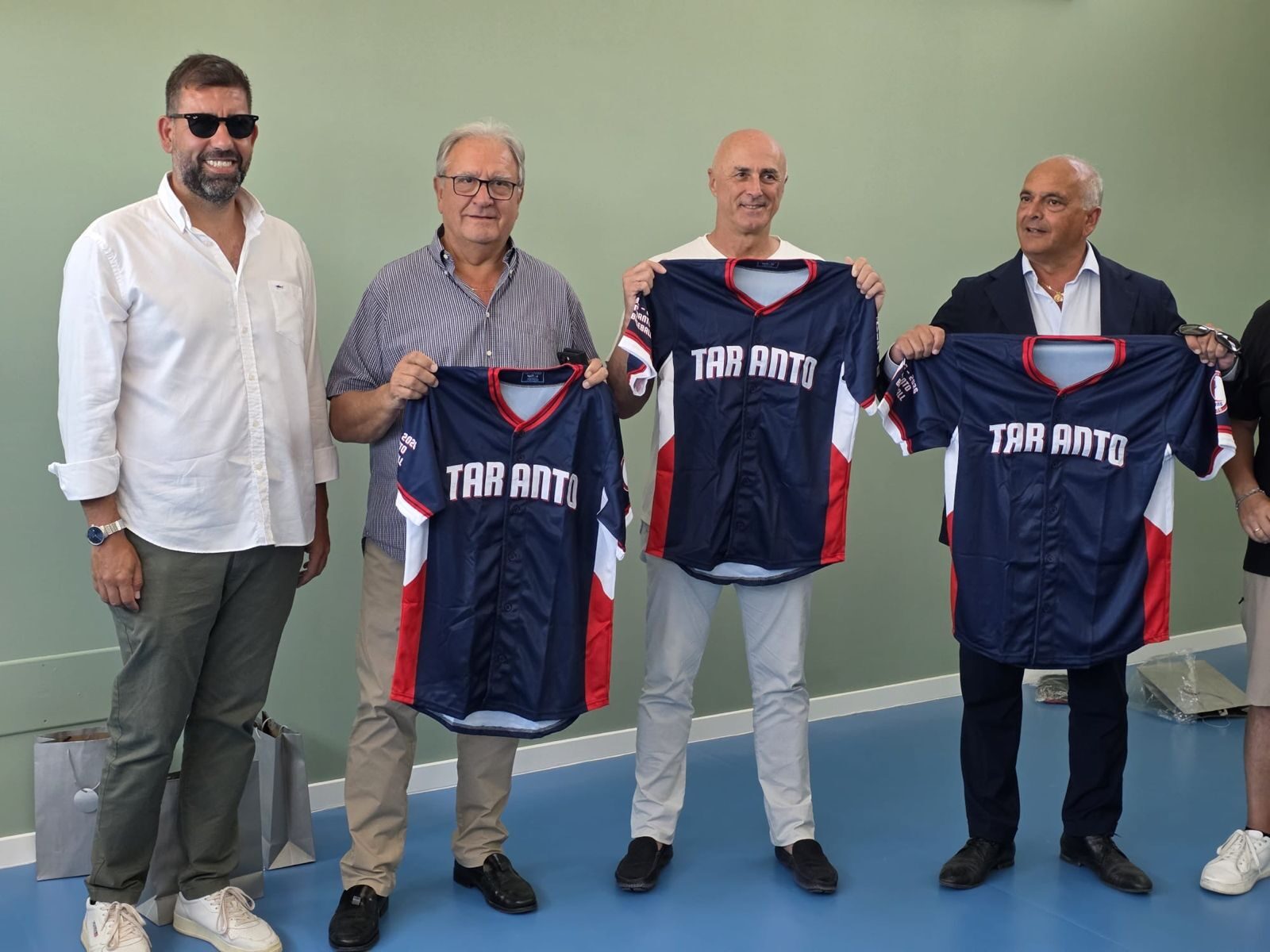 Presentazione delle nuove casacche Taranto Baseball